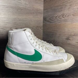 Nike blazer mid vintage 77 green white